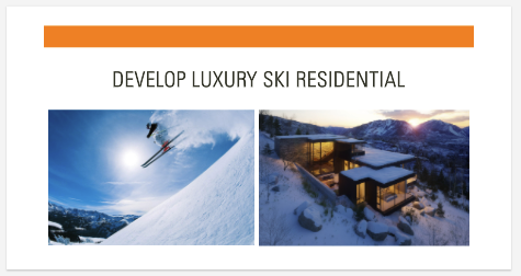 Luxury Ski Development Vice President